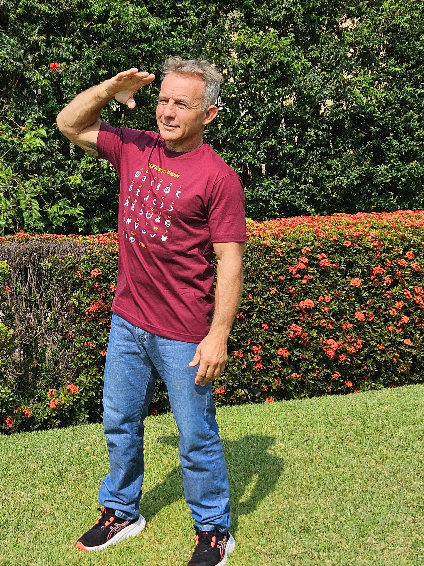 Camisa Alfabeto Irdim