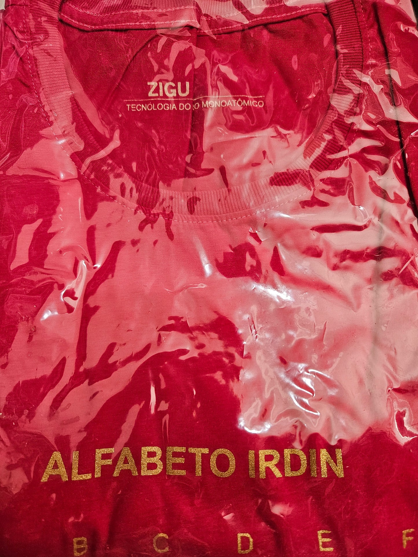 Camisa Alfabeto Irdim