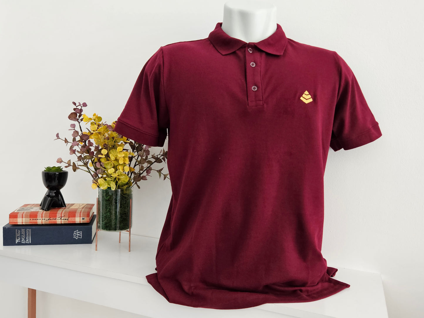 Camisa Polo bordada Masculina