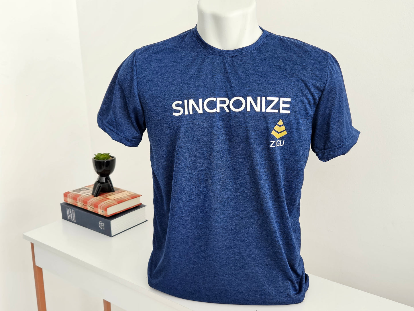 Camisa dryfit Sincronize manga curta horizontal