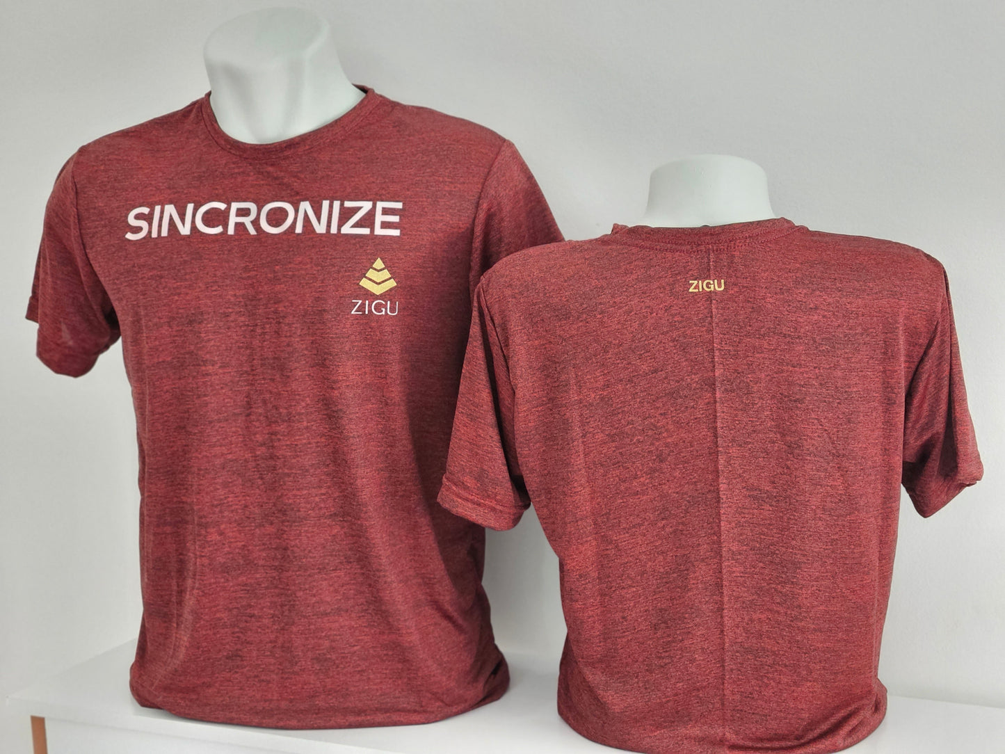 Camisa dryfit Sincronize manga curta horizontal